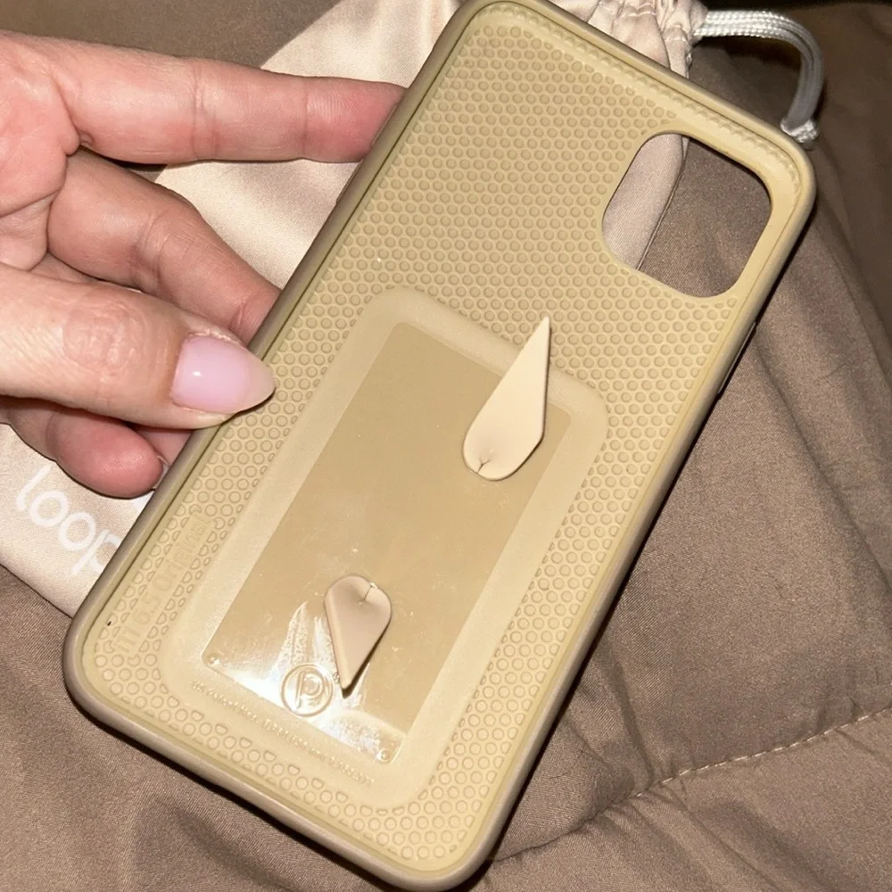 iPhone 11 Pro Max Loopy Case Beige Phone Case - Picture 2 of 4